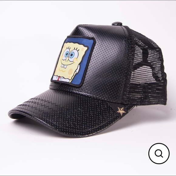 GOLD STAR CARTOON TRUCKER HAT - Picture 3 of 3